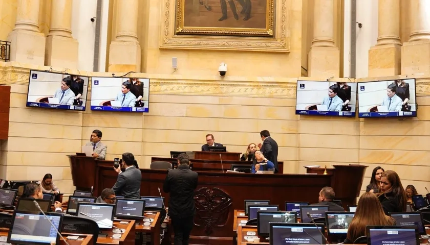 Plenaria del Senado.