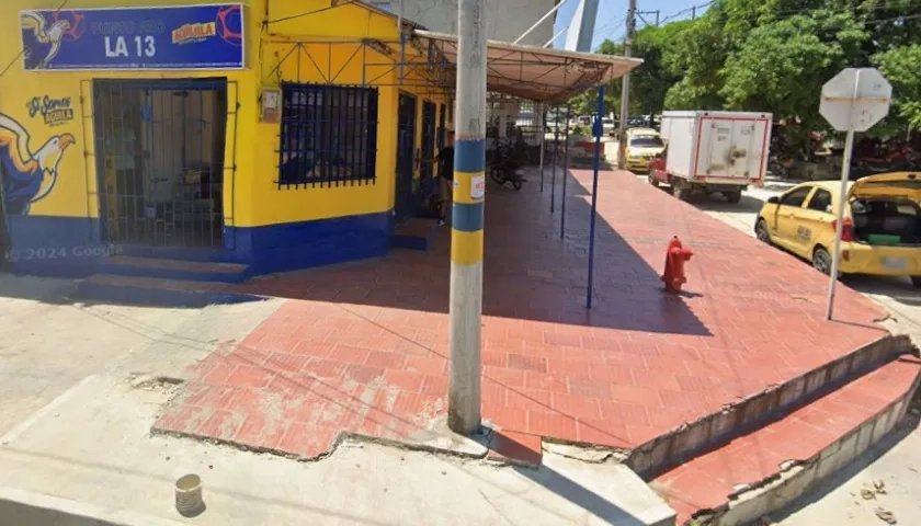 Lugar de los hechos.