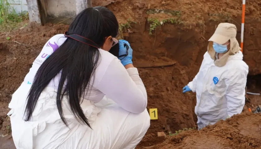 Recuperación de cuerpos Saravena