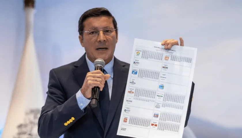 Hernán Penagos, Registrador Nacional del Estado Civil. 