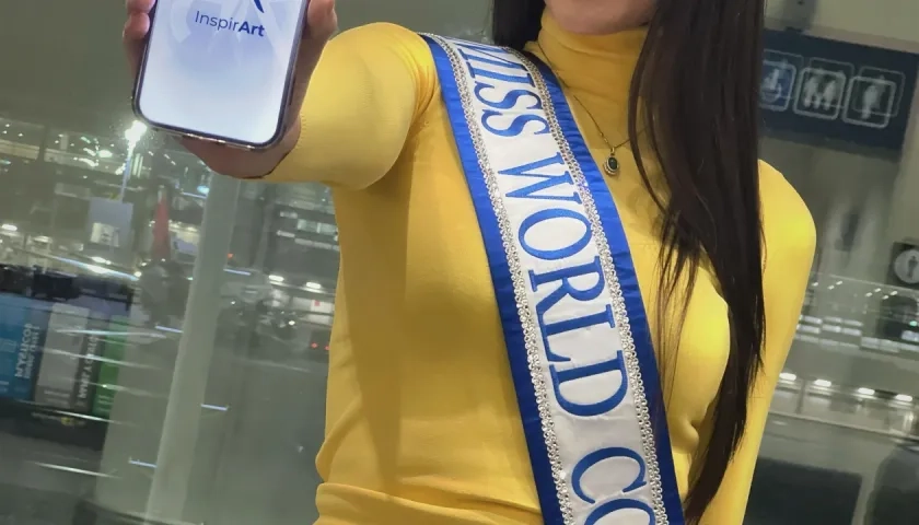 Andrea Romero Bretón, Miss Mundo Colombia.
