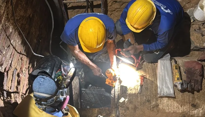 Trabajo de mantenimiento de la Triple A.