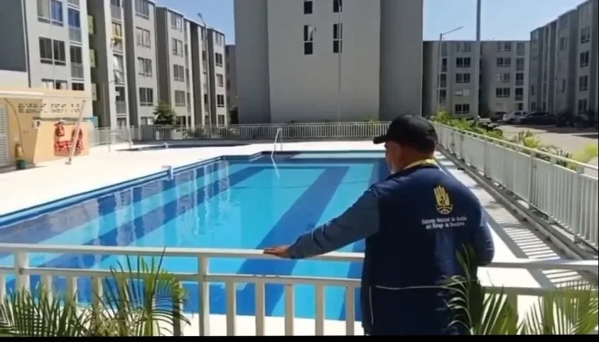 Conjunto residencial Bambú, donde se presentó el trágico hecho. 