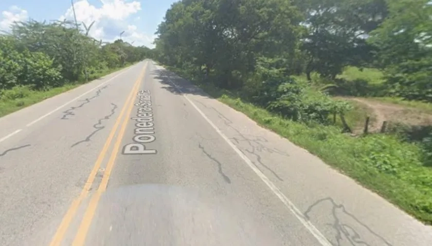 Vía Oriental, en Ponedera