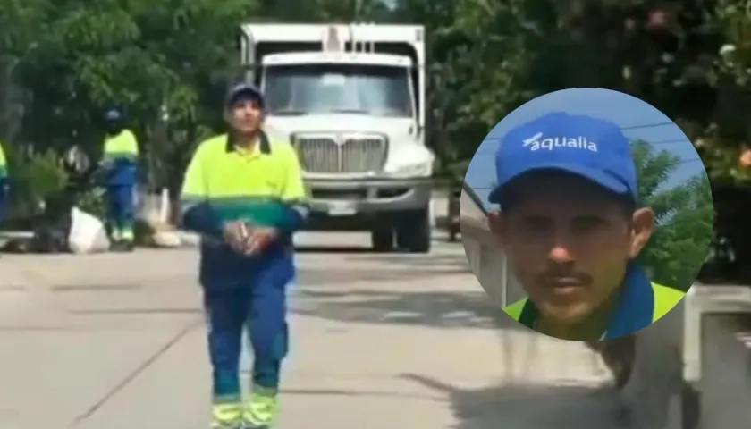 El operario que cometió la agresión.