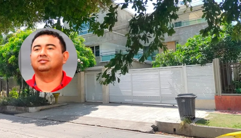 Vivienda donde cumple su pena Jorge Luis Alfonso López.