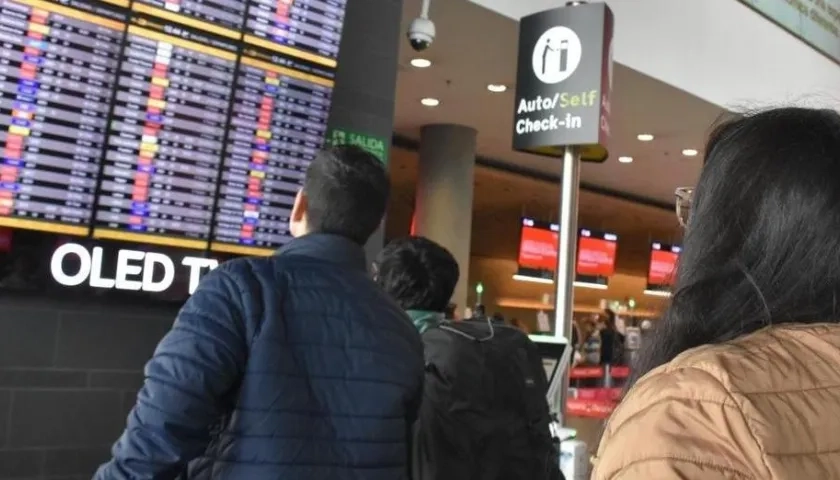 Pasajeros en Estados Unidos.