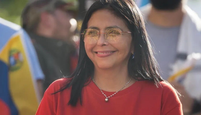 Delcy Rodríguez, vicepresidenta ejecutiva de Venezuela.