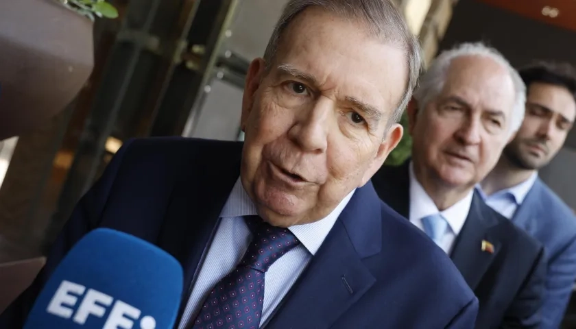 Edmundo González Urrutia, opositor venezolano.