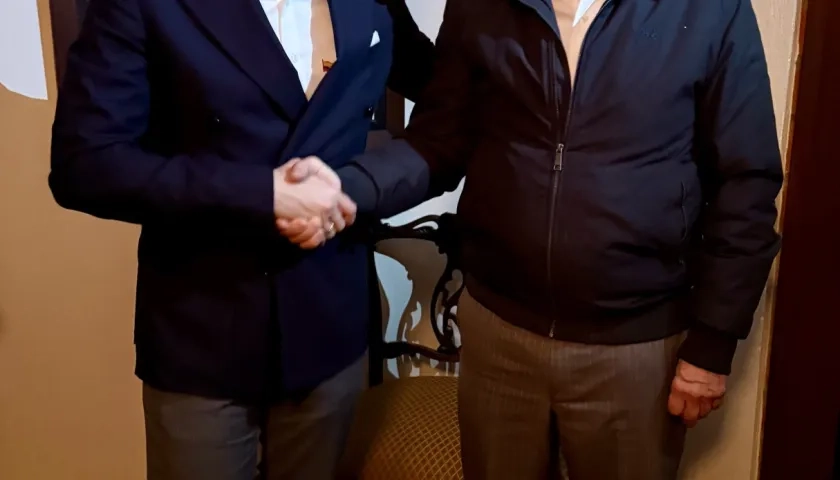 Abelardo De la Espriella y Álvaro Uribe