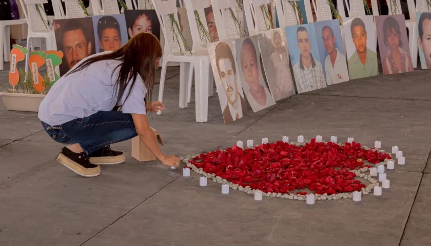 Actos simbólico La Escombrera