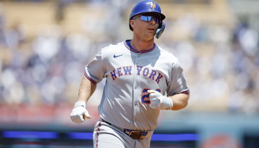 Pete Alonso se declaró agente libre tras siete temporadas con los Mets. 