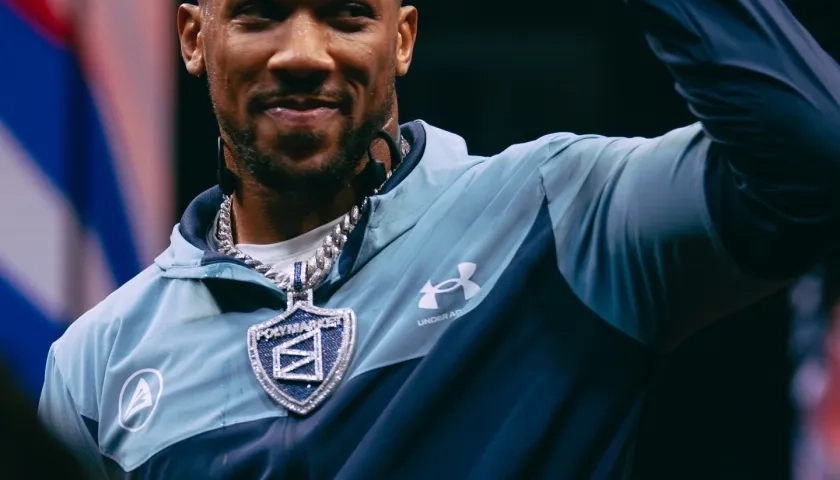 Anthony Joshua, boxeador británico de origen nigeriano.