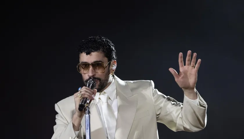 Bad Bunny, artista puertorriqueño.