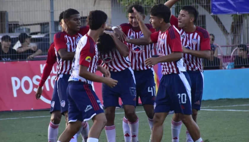 Celebración de Junior, campeón de la categoría 2009. 