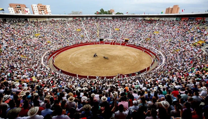 Feria taurina de Cali.