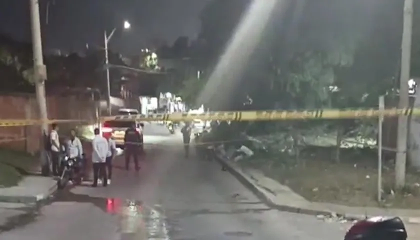 Lugar del doble crimen