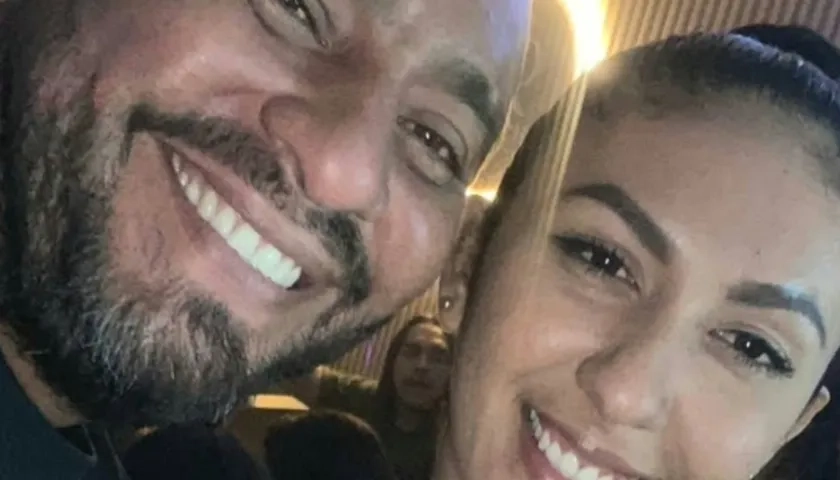  Anderson Rocha Núñez, su esposa, Geraldine García.