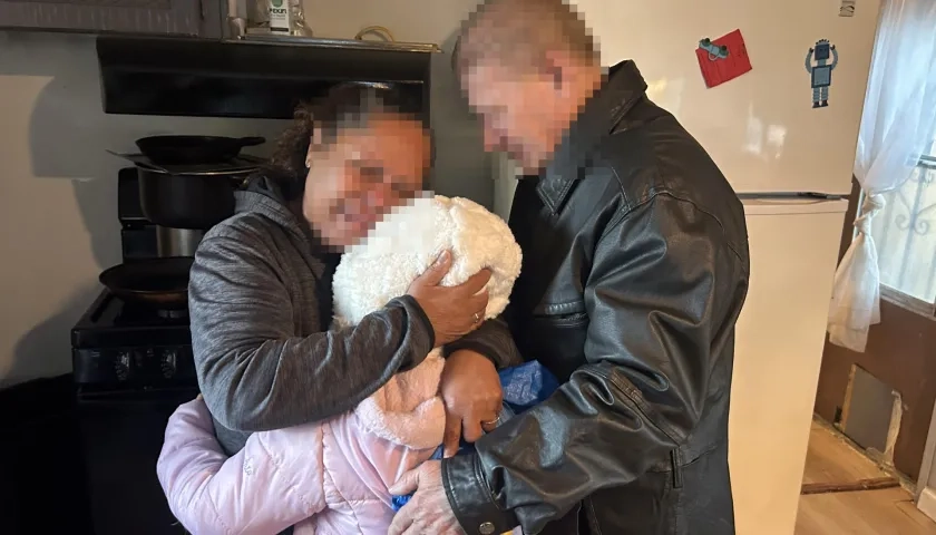 Familia colombiana se autodeportó