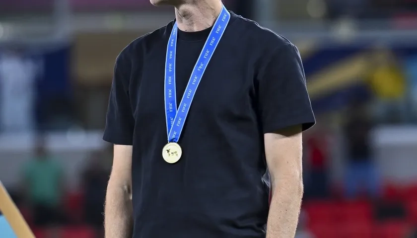 Filipe Luis, entrenador del Flamengo. 