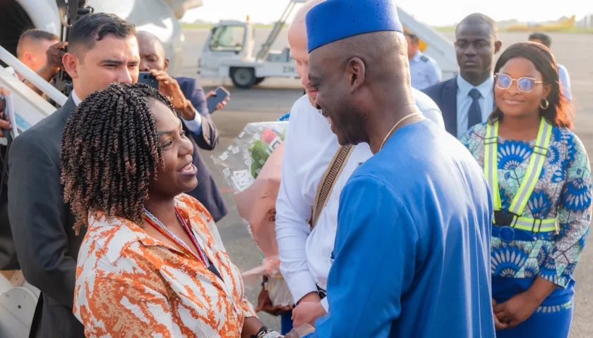 Francia Márquez en Togo