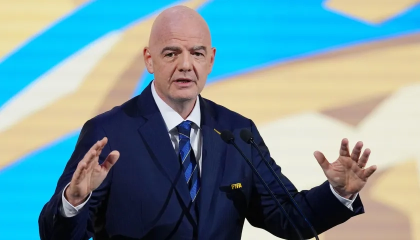 Gianni Infantino, presidente de la FIFA.
