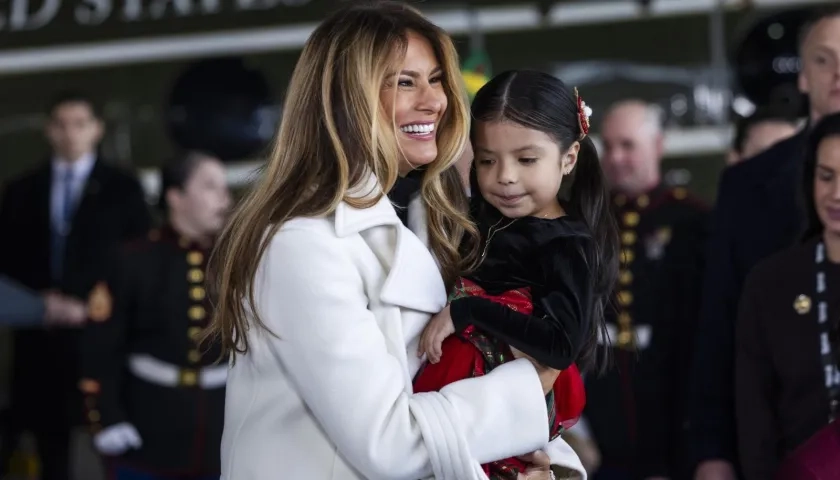 Primera dama de Estados Unidos, Melania Trump. 