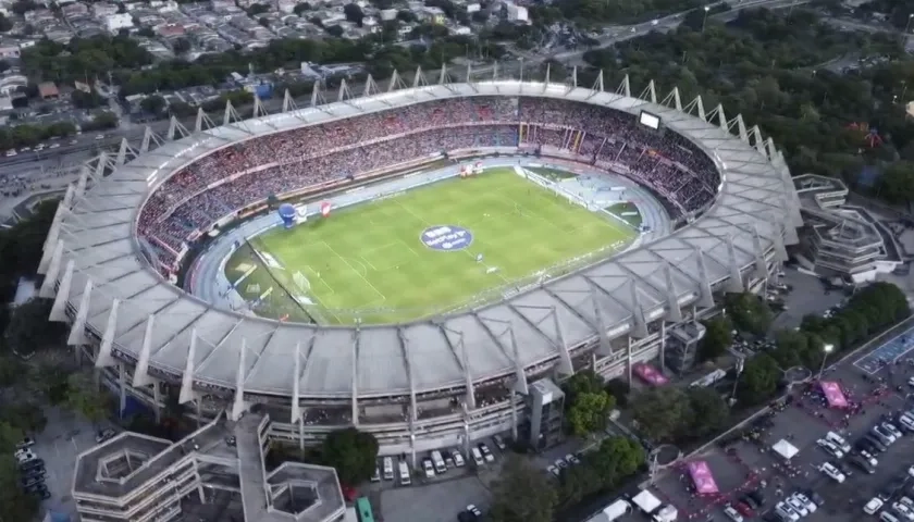 Estadio Metropolitano de Barranquilla. 