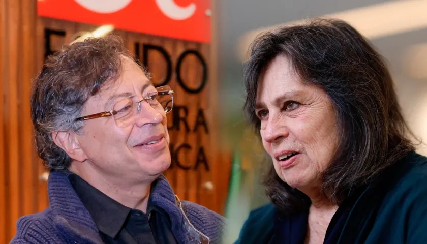 Petro y Laura Restrepo