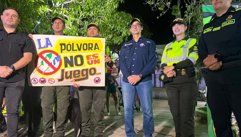 Autoridades en Atlántico hacen seguimiento a casos de quemados con pólvora.