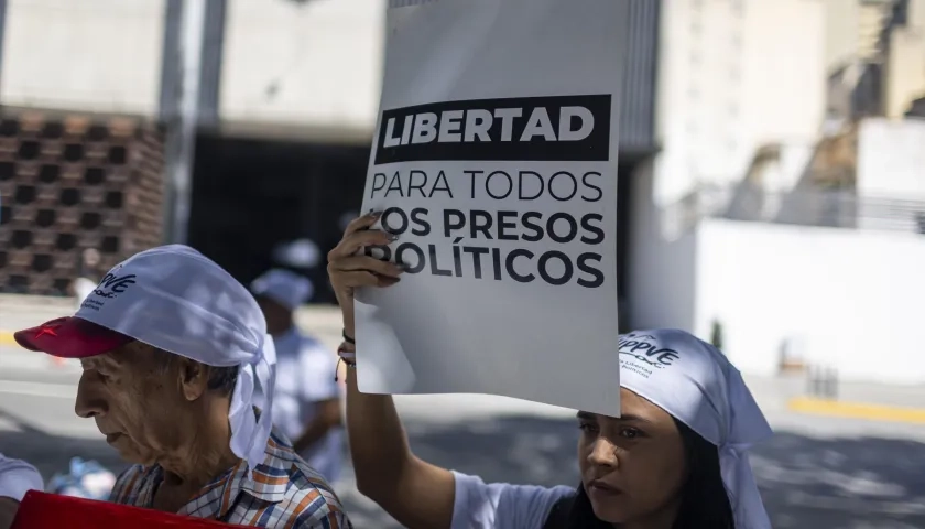 Presos en Venezuela. 