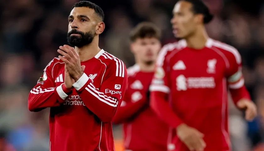 El egipcio Mohamed Salah, delantero del Liverpool. 