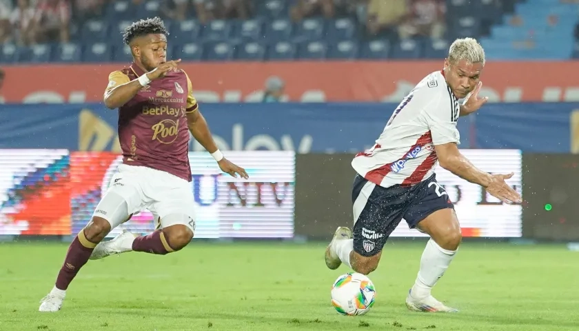 Teófilo Gutiérrez en un partido este año contra el Tolima. 