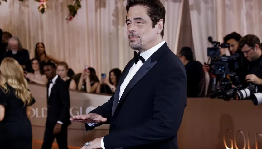 El actor puertorriqueño Benicio del Toro. 