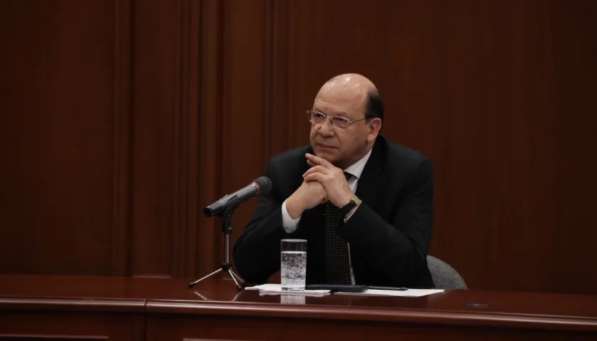 El ministro de Hacienda, Germán Ávila.