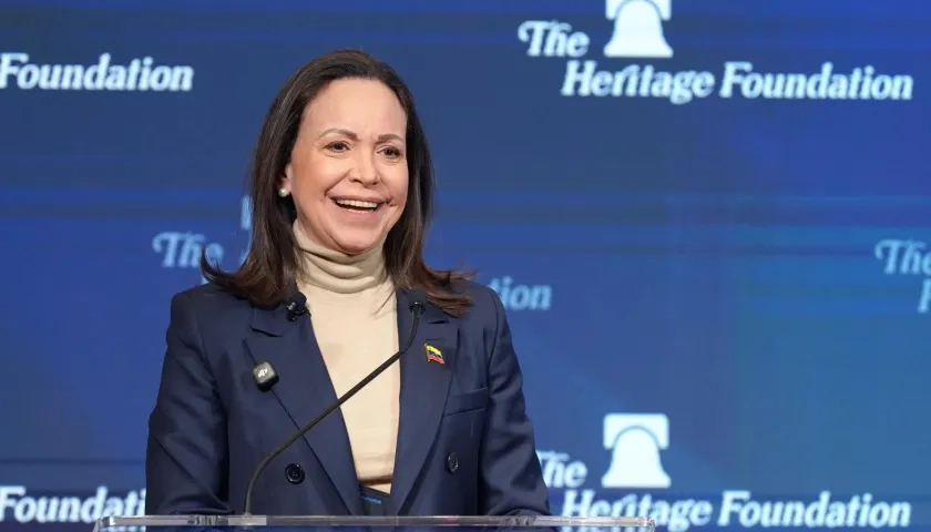 María Corina Machado, líder opositora venezolana.