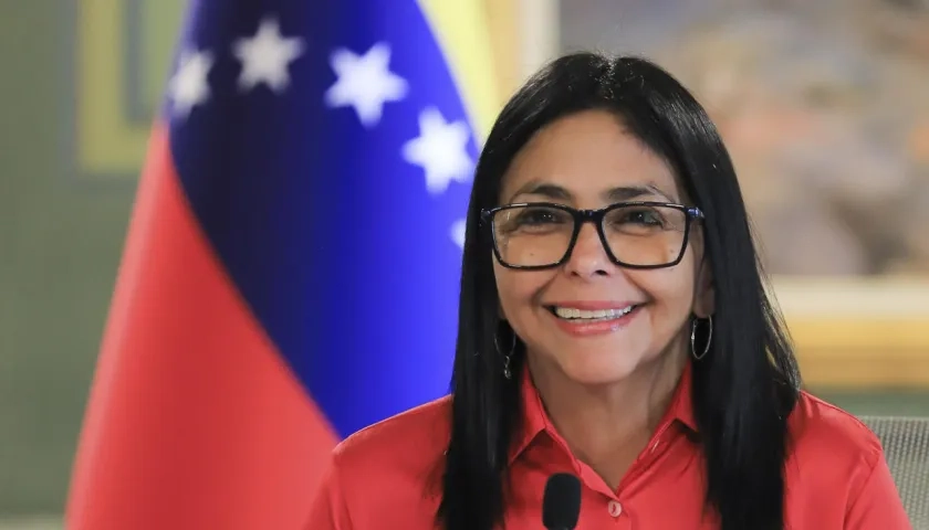 Delcy Rodríguez, Presidenta encargada de Venezuela.
