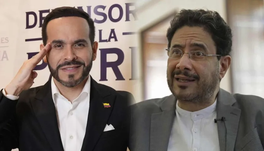 Abelardo De La Espriella e Iván Cepeda.