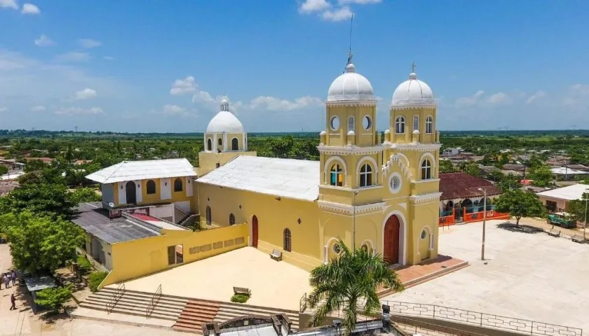 Imagen aérea del municipio de Manatí.