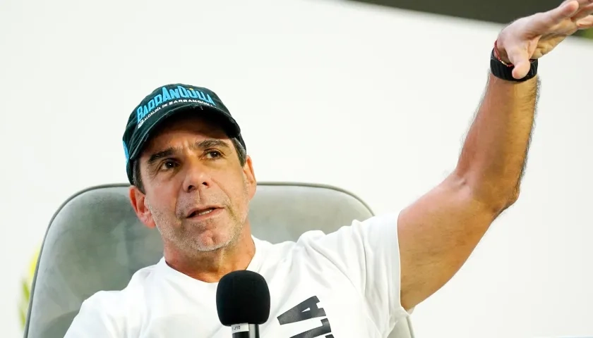 El Alcalde de Barranquilla, Alex Char.