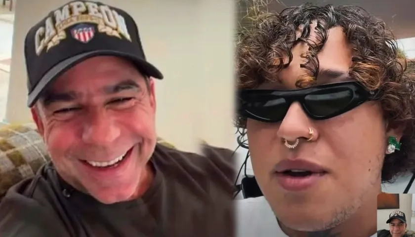 Alcalde Alejandro Char en llamada con Beéle. 