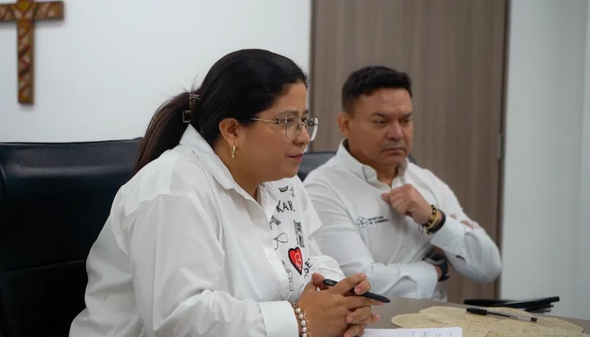 Alcira Sandoval, alcaldesa de Soledad. 