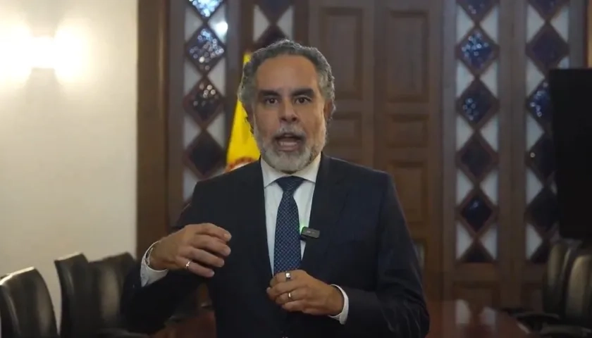 Armando Benedetti, ministro del Interior.