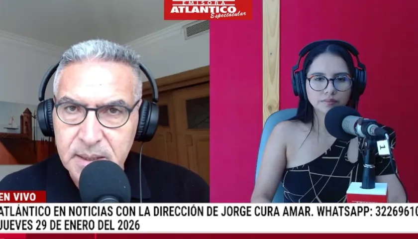 Transmisión de Atlántico en Noticias.
