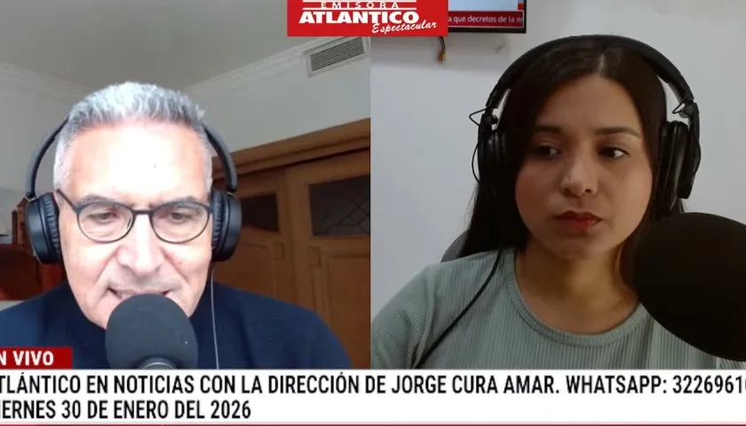 Transmisión de Atlántico en Noticias.