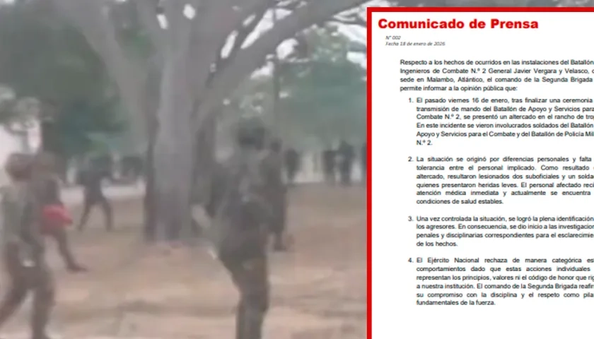 Batalla campal en el Vergara y Velasco de Malambo