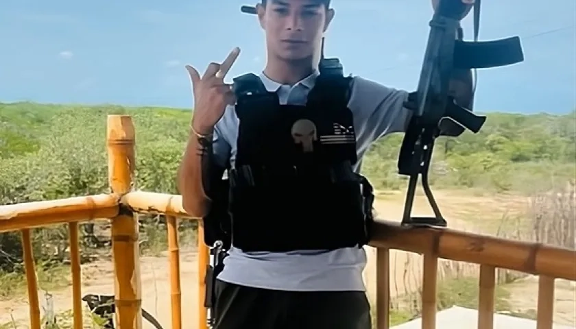 Naín Andrés Pérez Toncel, conocido como alias 'Naín' o 'El bendito menor'.