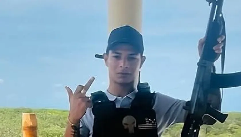 Naín Andrés Pérez Toncel, conocido como alias 'Naín' o 'El bendito menor'.