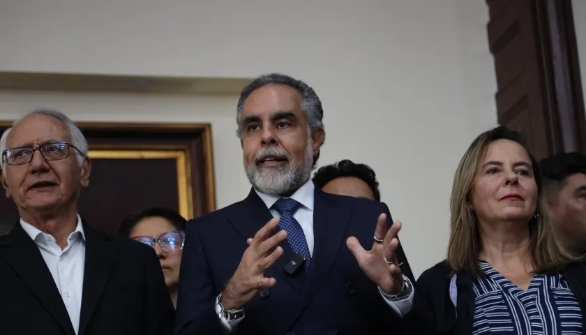 El Ministro del Interior, Armando Benedetti.