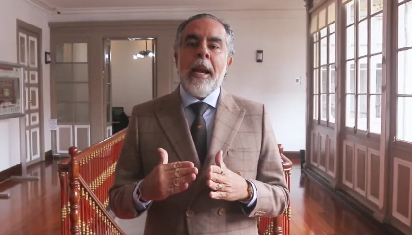 El Ministro del Interior, Armando Benedetti.